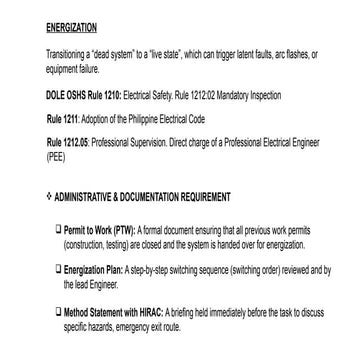 basic Lock out -tagout training Energization.pptx