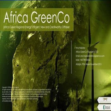 Africa Green Corporation