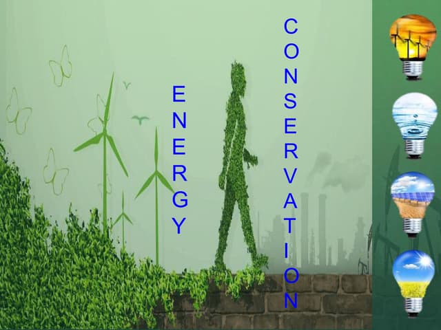 Energy conservation