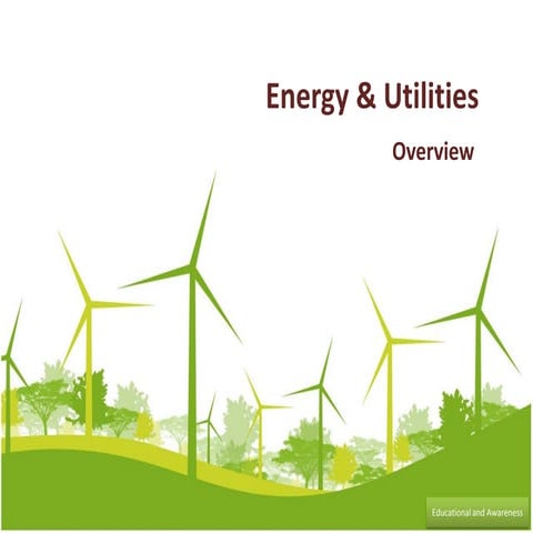 Energy and utilities