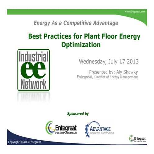 Optimized Energy Management and Planning Tools for the Iron and Steel ...