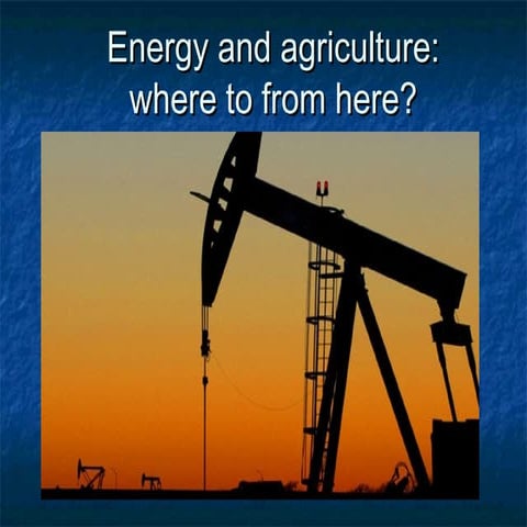 Wynn energy resources  and agriculture