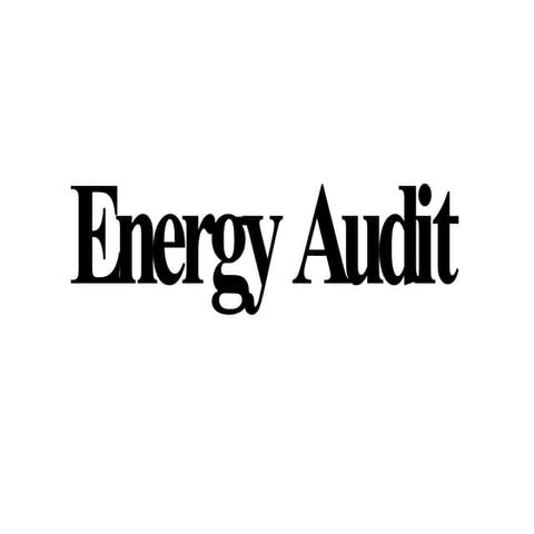 Energy audit 1