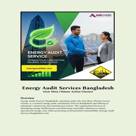 Energy Audit Services Bangladesh (Axis Meta Climate Action Cluster) Profile