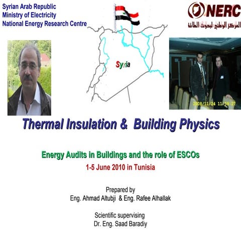 Day 2 : Thermal Insulation & Building Physics