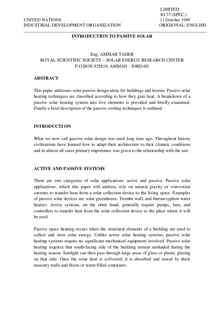 Day 5from Passive Design Energy Audit To Value Engineering