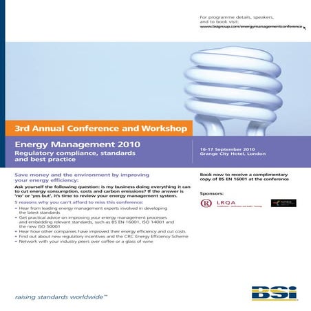 Energy Management Conference