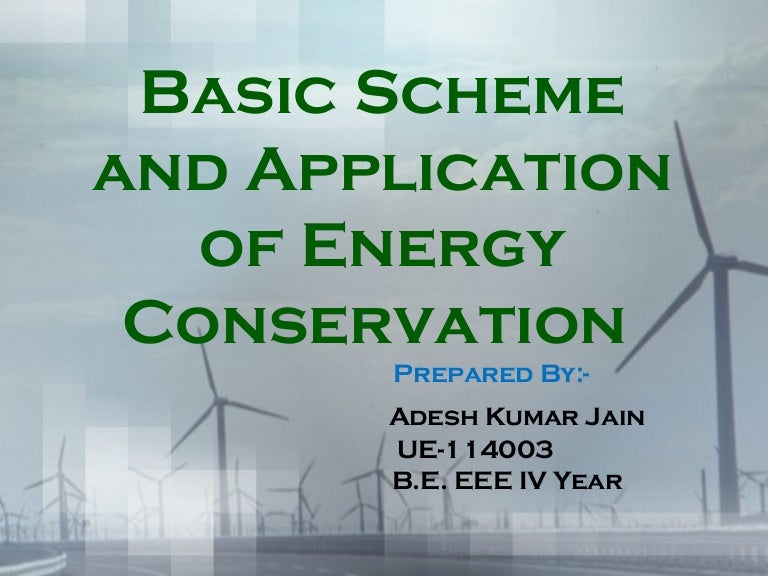 conservation of electricity ppt conservation of electricity ppt