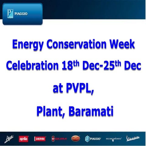 Energy conservation week celebration