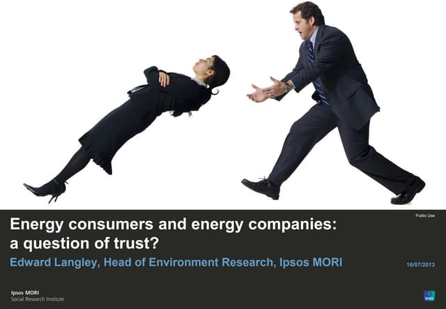 Energy consumers and energy compani...