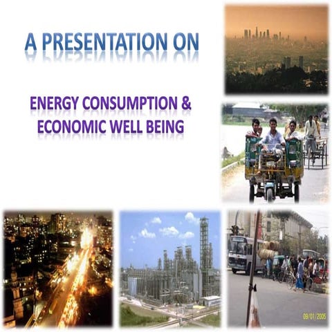 Energy consumption and economic wellbeing