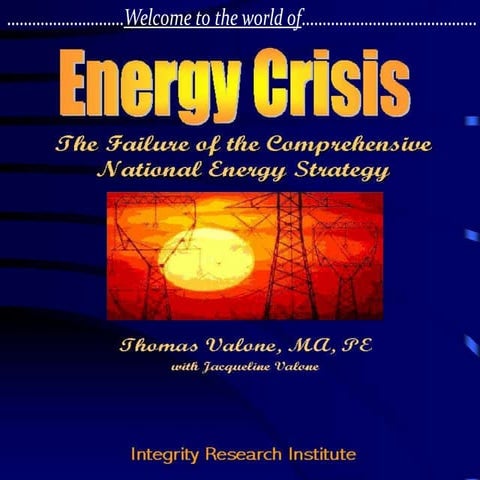 Energy crisis 