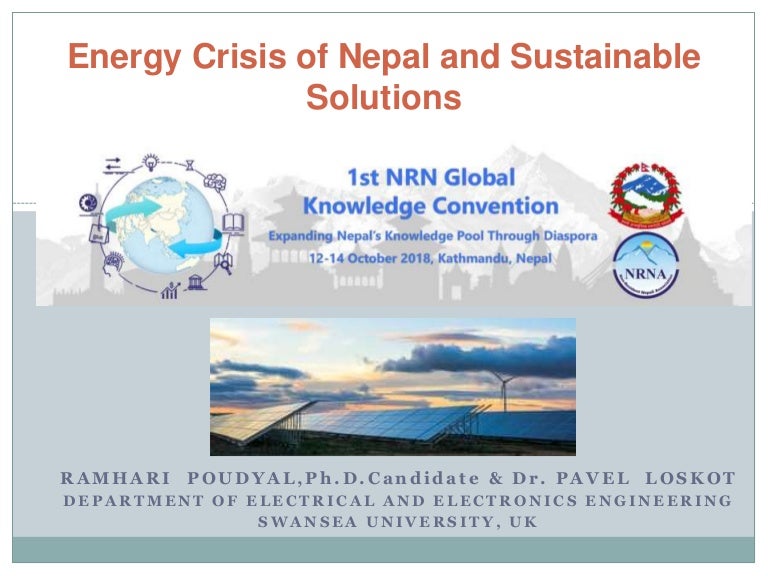 Energy crisis of Nepal and it's sustainable solutions