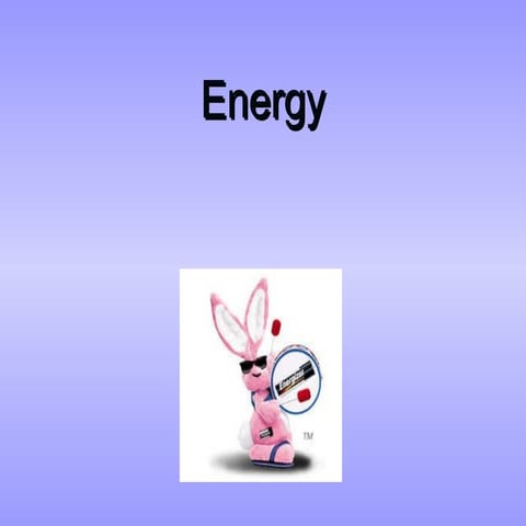 Energy, and Digestion