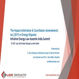 The Impact Arbitration & Conciliati...