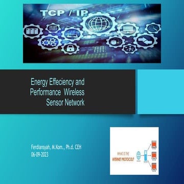 Energy Effeciency and Performance  Wireless Sensor Network.pptx