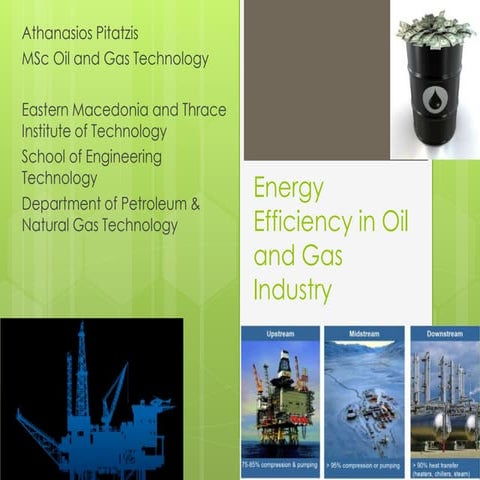 Energy efficiency in oil and gas industry | PPTX