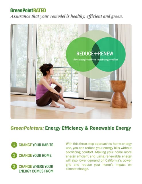 Energy efficiency renewableenergy