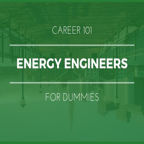 Energy Engineers for Dummies | What You Need To Know In 15 Slides