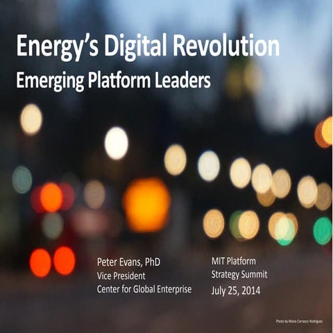 Energy’s Digital Revolution: Emerging Platform Leaders
