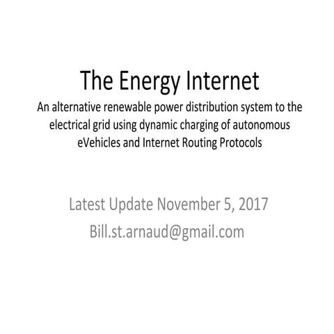 Energy internet