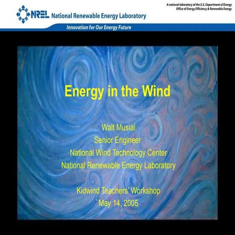 Energy in wind