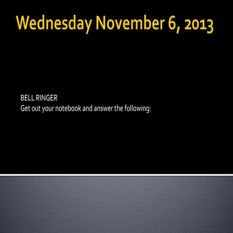 Energy intro activity