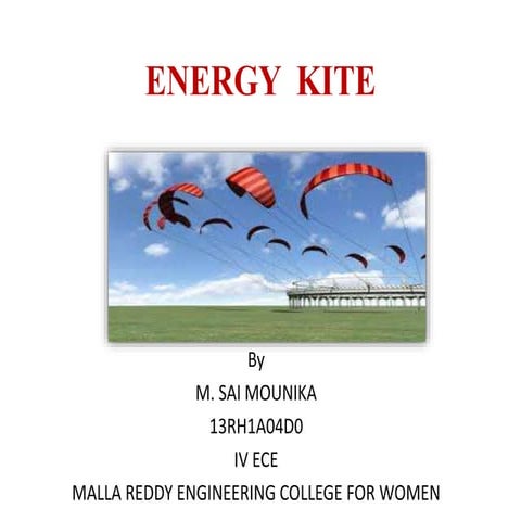 Energy kite