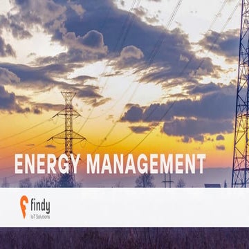 Findyiot Iot Energy And Power Distribution Management Pdf