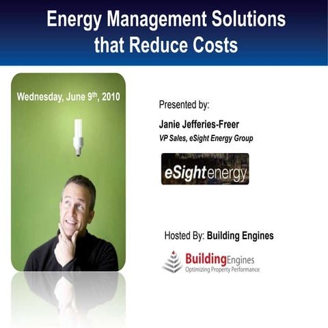 Energy Management Solutions That Reduce Costs