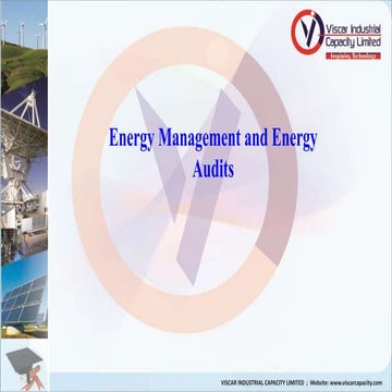 Energy management and energy audit consultancy