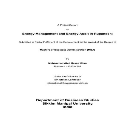 Energy management | PDF