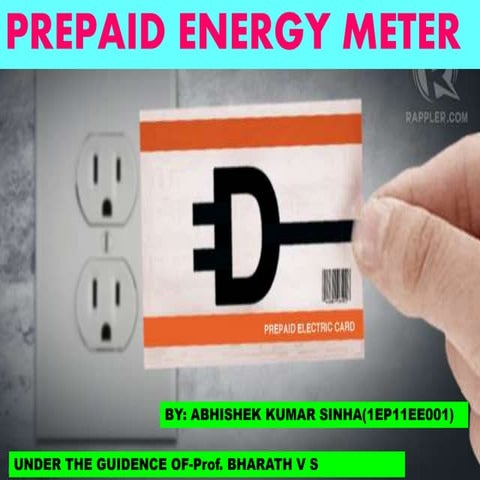 Pre paid Energy meter