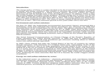 Energy policy in china by Sayef Amin +8801924122222