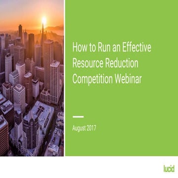 Energy reduction competition webinar slide