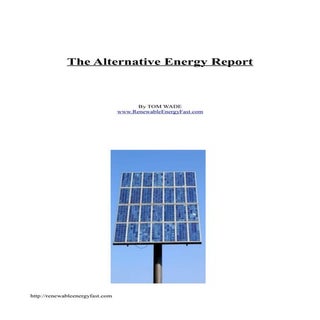 The Alternative Energy Report