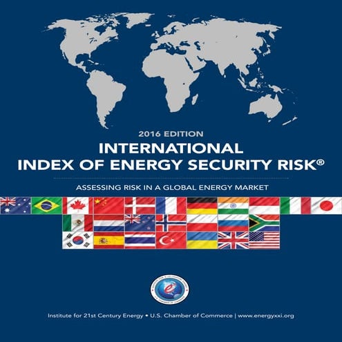 2016 International Index of Energy Security Risk
