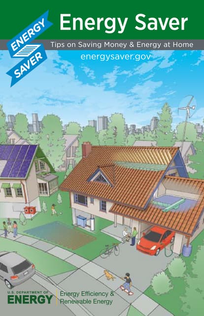 Energy Saver Tips on Saving Money and Energy at Home 