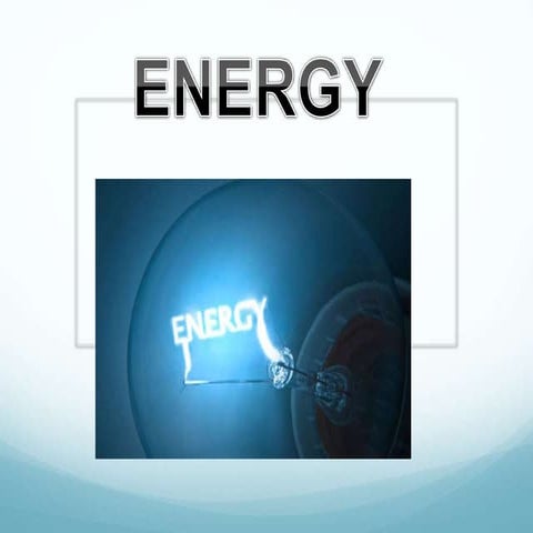 Energy science 6