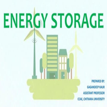 Energy storage systems