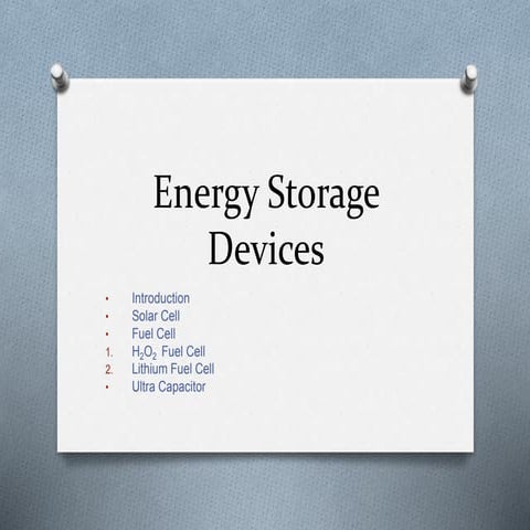 Energy storage devices