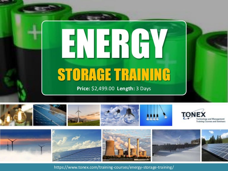 Energy Storage Training and Courses by