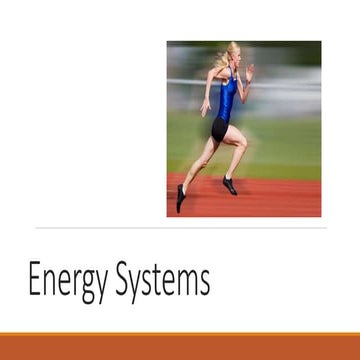 Energy systems