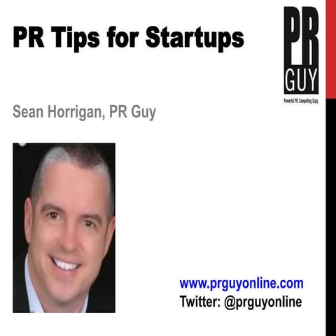 PR Tips for Startups