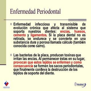 Enfermedad periodontal