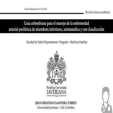 Enfermedad arterial periférica-