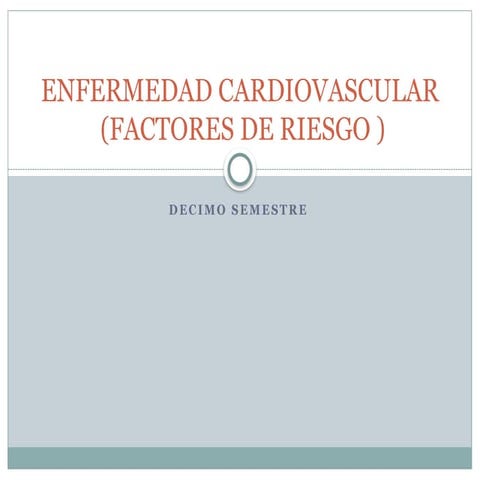 Comprehensive Overview of Cardiovascular Disease Risk Factors and ...