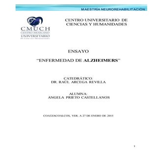 Enfermedad de alzheimers