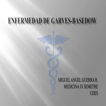 Enfermedad de Graves Basedow | PPTX