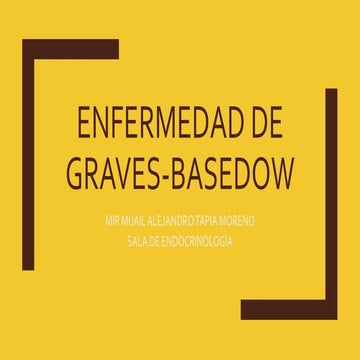 Enfermedad de graves basedow